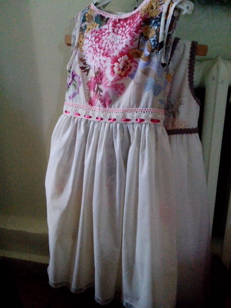 Батистовое платье для девочки